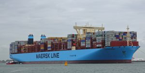 Madrid maersk (record ship of Antwerp)